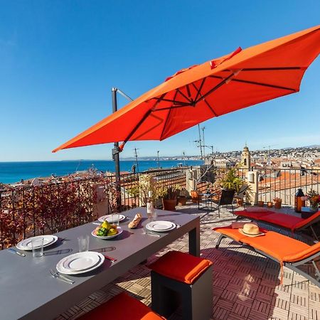 Le Chateau - The Most Beautiful Sight In Old Town, Private Terrace Niza Exterior foto