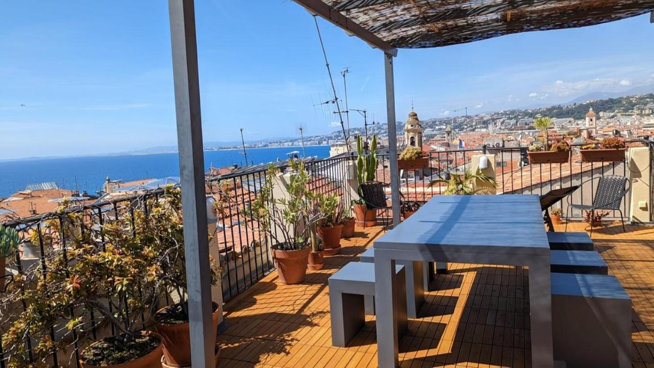 Le Chateau - The Most Beautiful Sight In Old Town, Private Terrace Niza Exterior foto