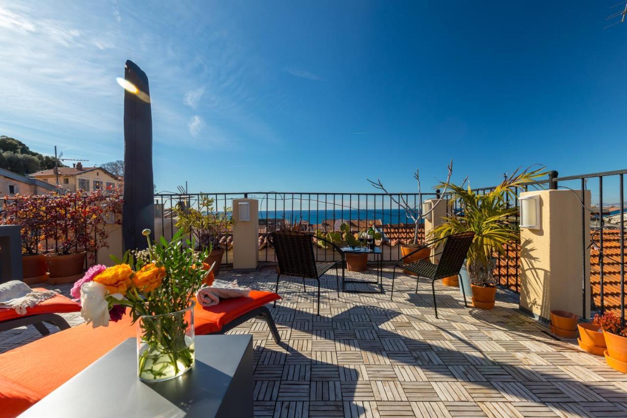 Le Chateau - The Most Beautiful Sight In Old Town, Private Terrace Niza Exterior foto